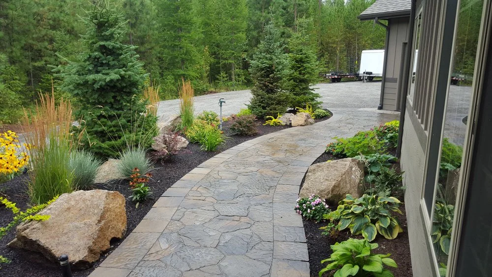 North Idaho landscape built by Outdoors by Design