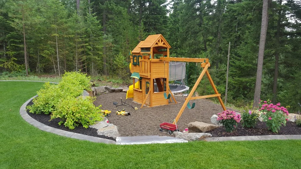 North Idaho landscape built by Outdoors by Design