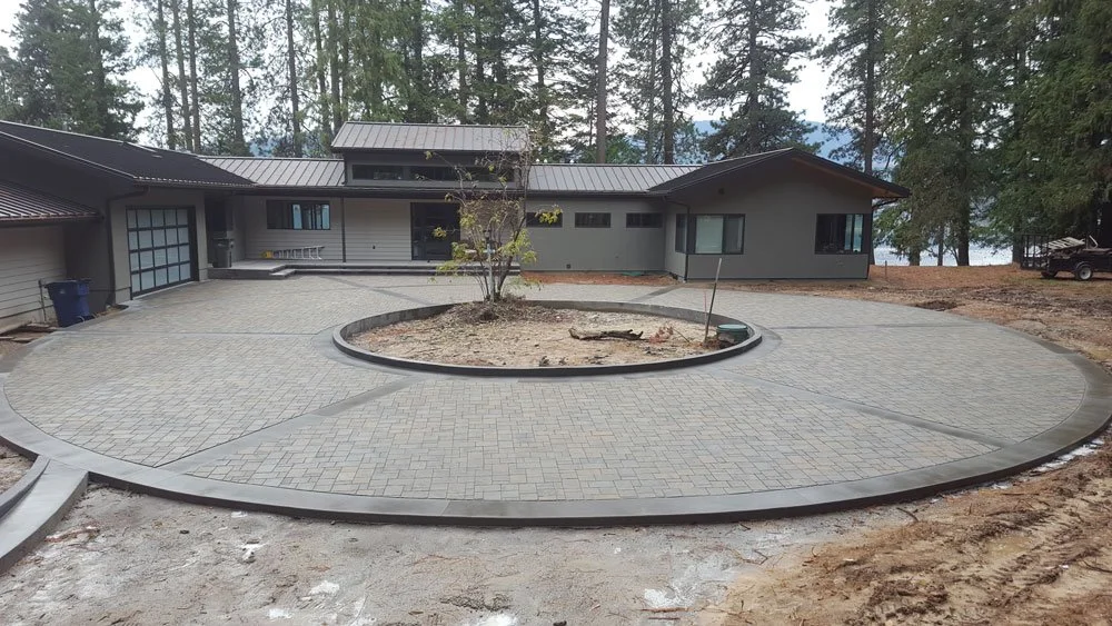 North Idaho landscape built by Outdoors by Design