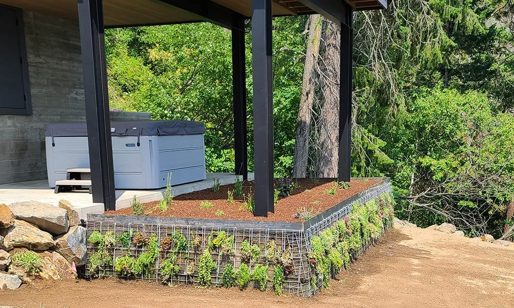 North Idaho landscape built by Outdoors by Design