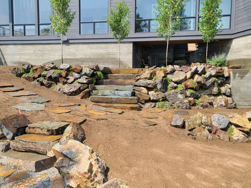 North Idaho landscape built by Outdoors by Design