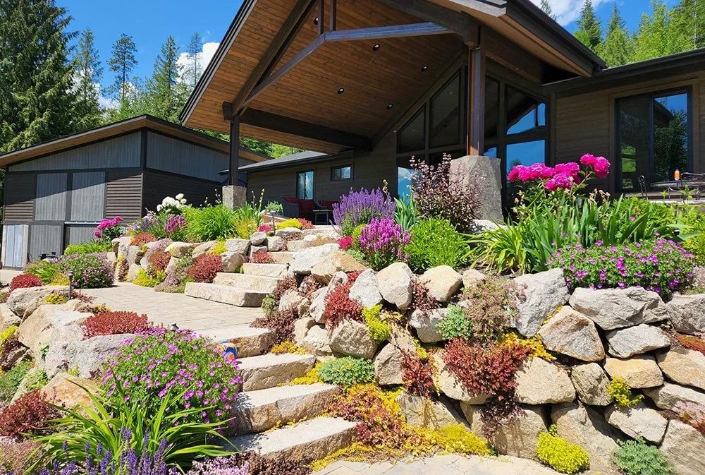 North Idaho landscape built by Outdoors by Design
