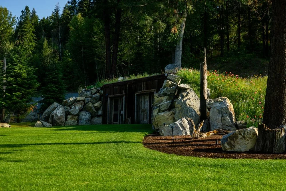 North Idaho landscape built by Outdoors by Design