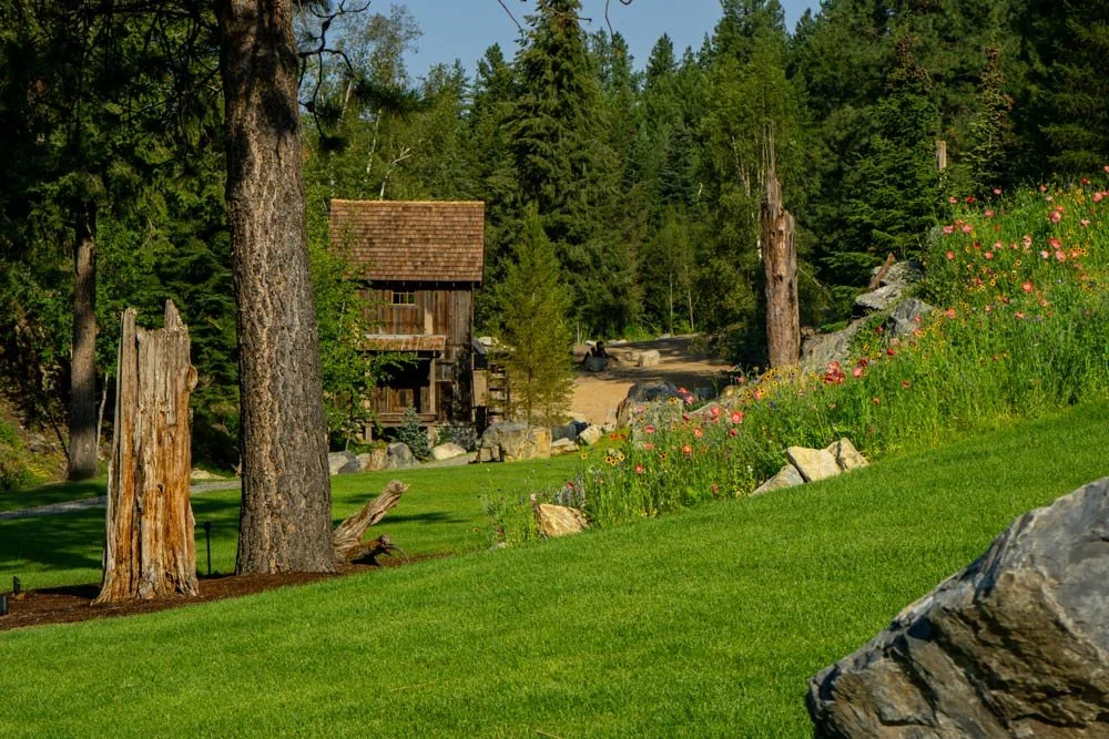 North Idaho landscape built by Outdoors by Design
