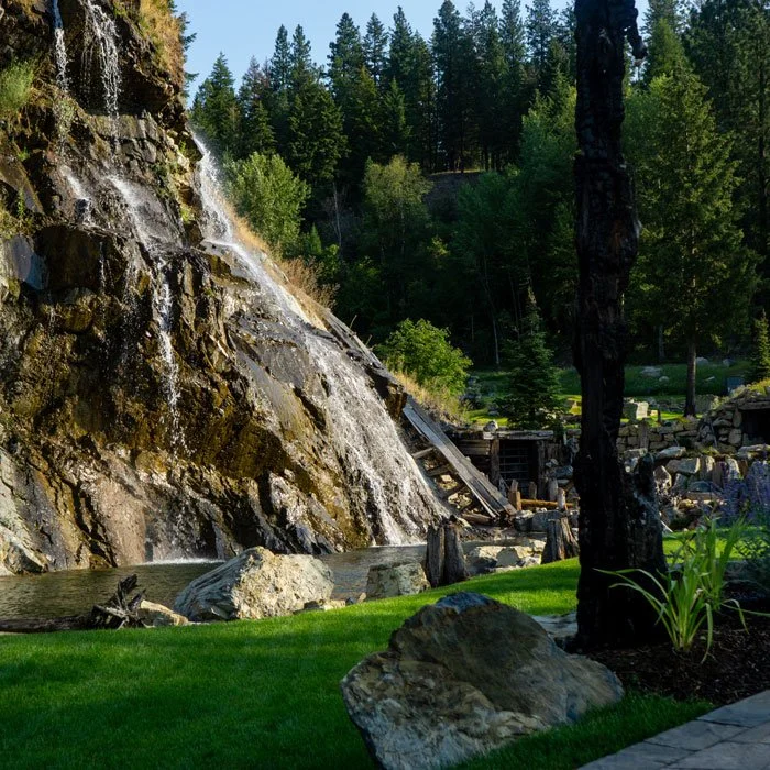 North Idaho landscape built by Outdoors by Design