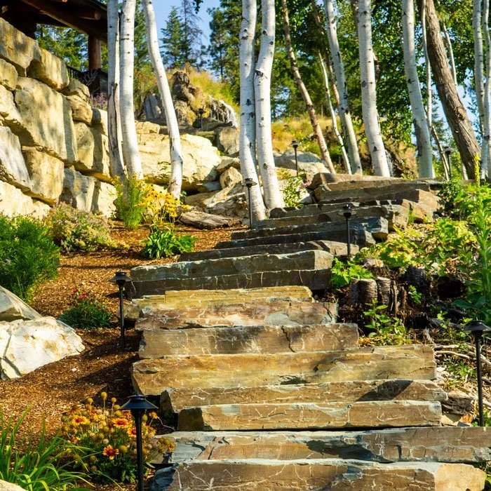 North Idaho landscape built by Outdoors by Design