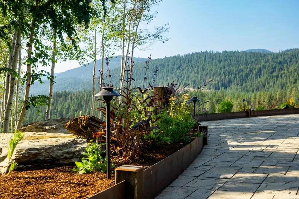 North Idaho landscape built by Outdoors by Design