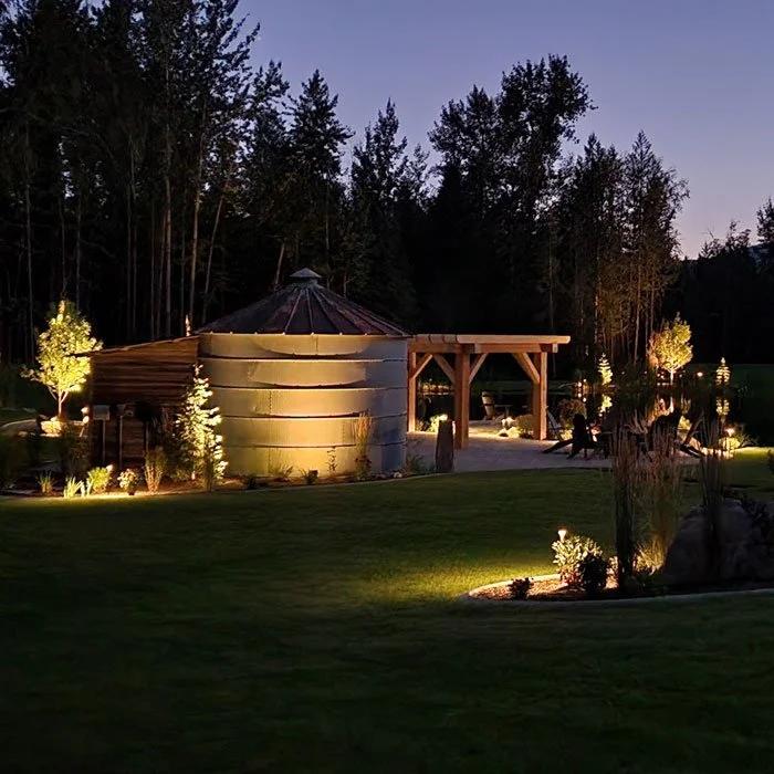 North Idaho landscape built by Outdoors by Design