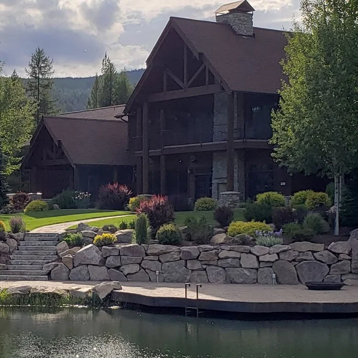 North Idaho landscape built by Outdoors by Design
