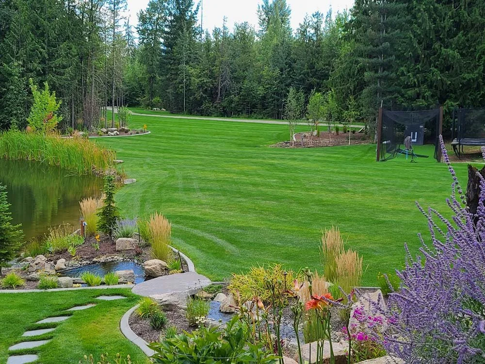North Idaho landscape built by Outdoors by Design