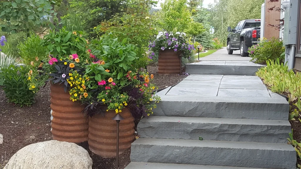 North Idaho landscape built by Outdoors by Design